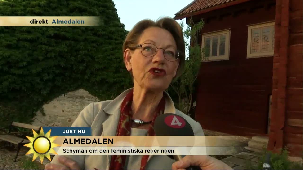 Gudrun Schyman:  Jag är väldigt besviken på regeringen - Nyhetsmorgon (TV4)