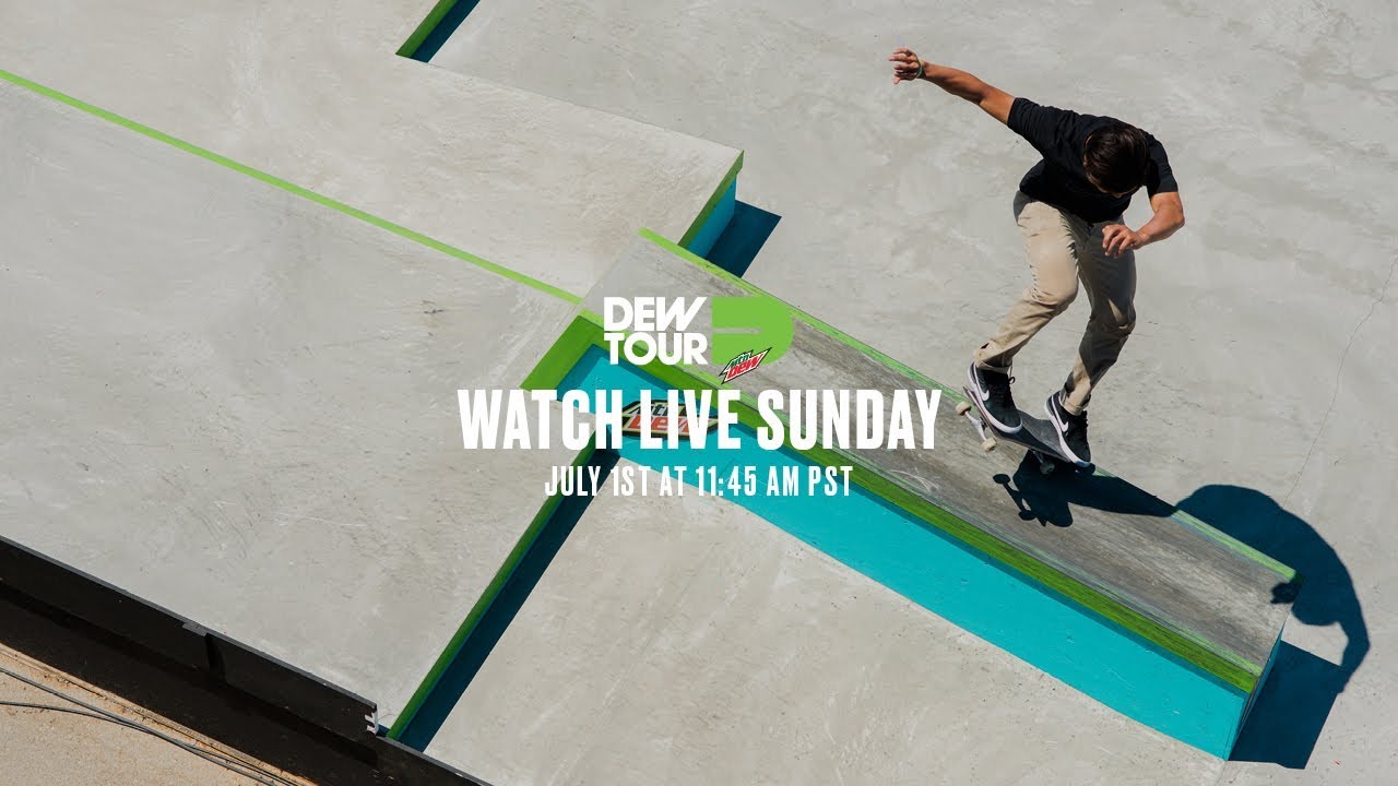 Day 4: Dew Tour Women’s Pro Park Final, Love & Guts Jam, Men’s Pro Street + Park Finals LIVE