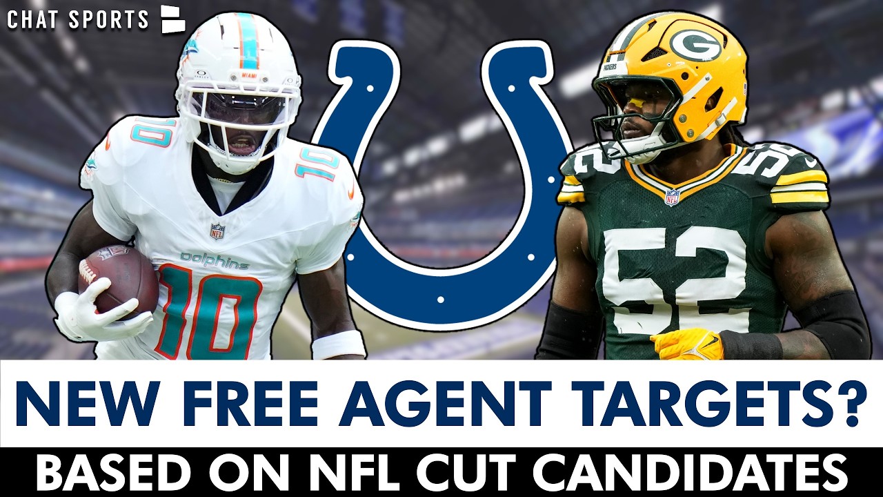 5 BIG-NAME Players Indianapolis Colts Could Sign Based On Top NFL Cut Candidates Ft. Tyreek Hill