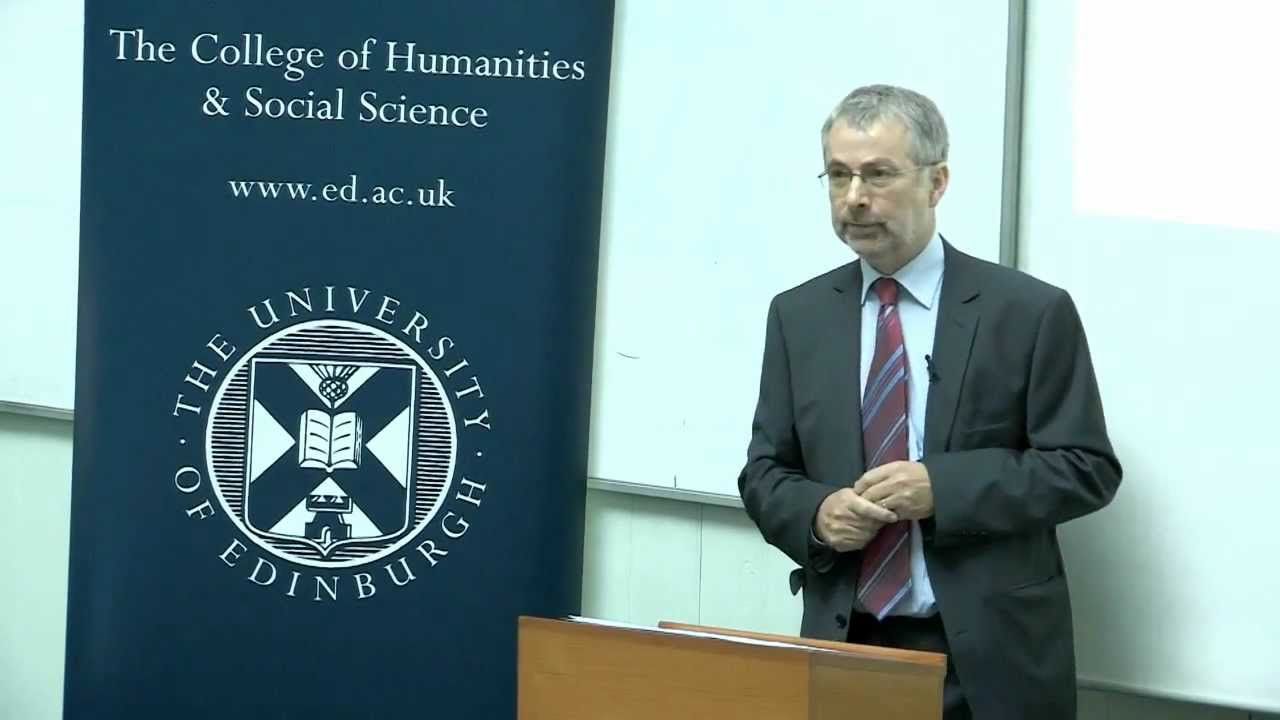 Prof. Kenneth Reid - Smoothing The Rugged Parts of the Passage: Scots Law and its Edinburgh Chair