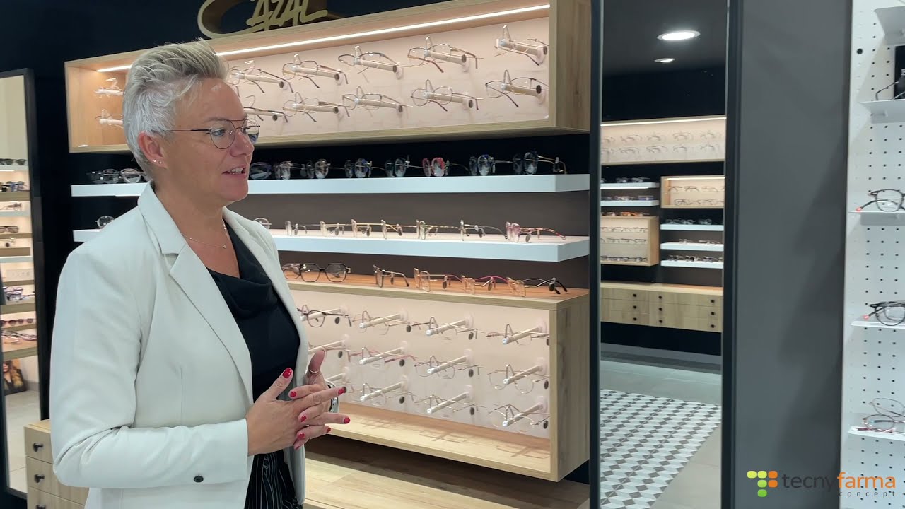 L'incroyable aménagement du magasin d'optique OptiSyl à Jurbise