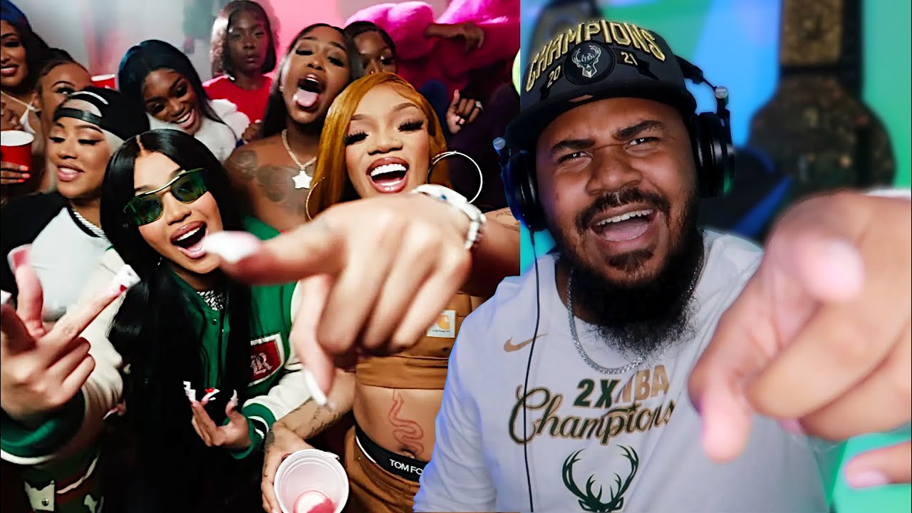 BARDI GOT IN MODE!! GloRilla, Cardi B - Tomorrow 2 (Official Music Video) REACTION
