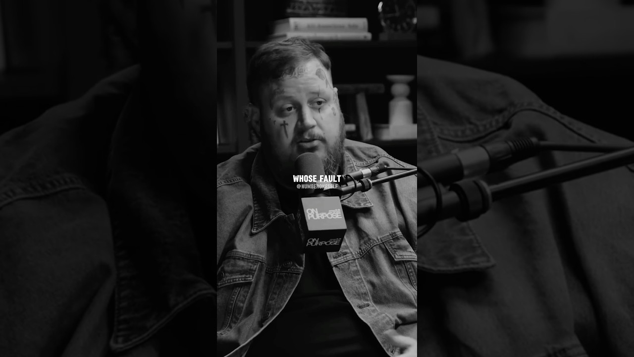 ⁠@JellyRoll, Accountability Is The Key To Personal Growth. Via- ​⁠@JayShettyPodcast.