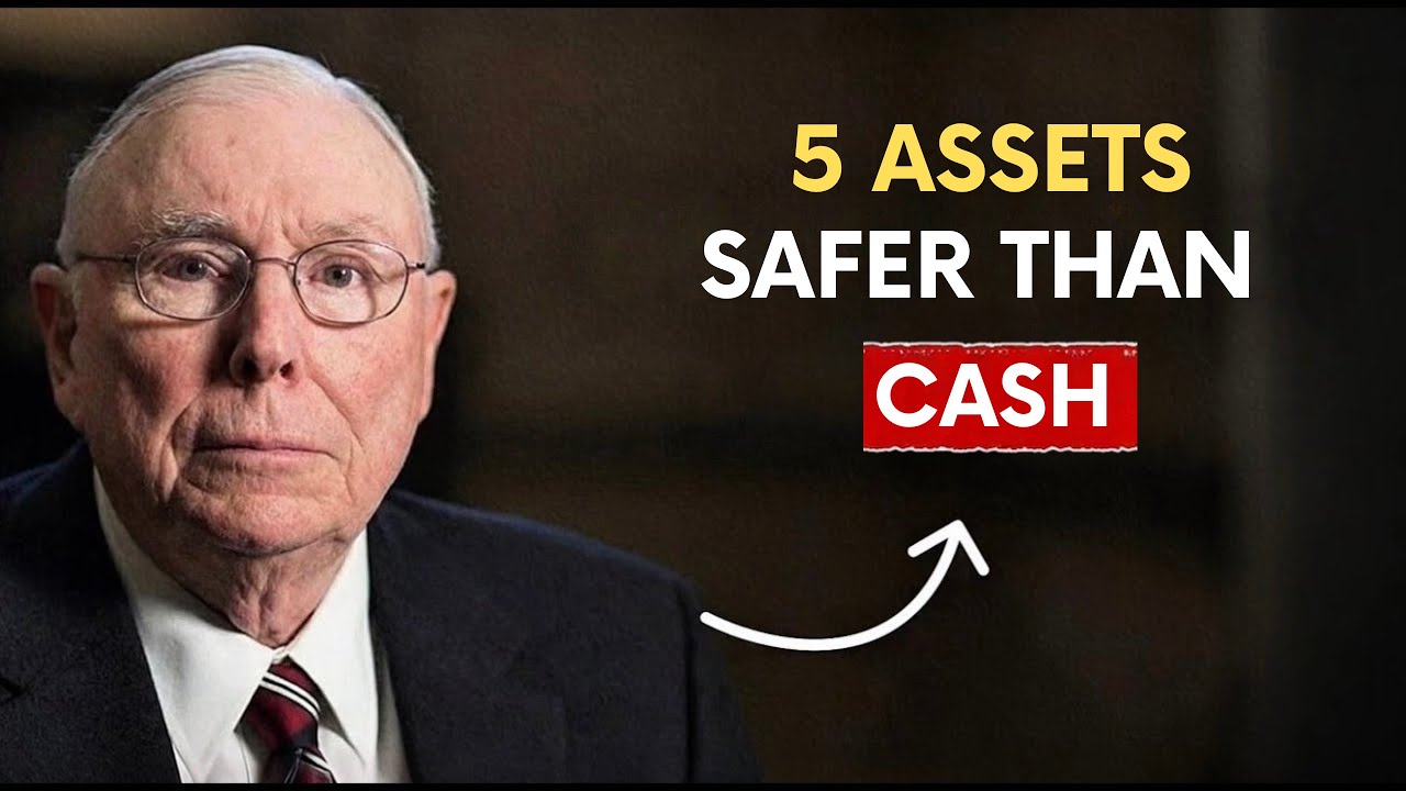 If You're Over 40 The Only 5 Investments Charlie Munger Says Are Truly Safe