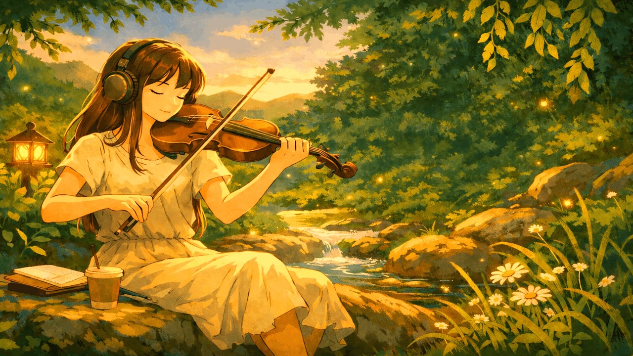 🍃Calm Nature🍃 - Violin LoFi Hip Hop Music Mix #4