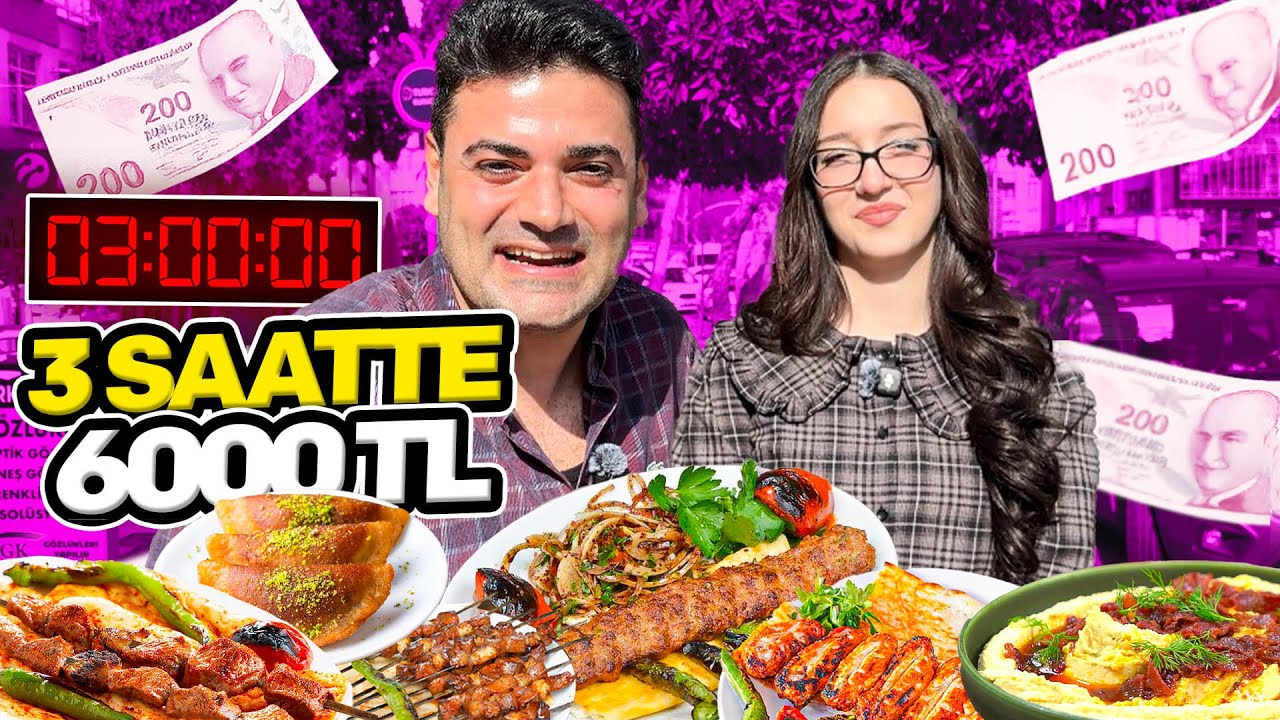 3 SAATTE 6000 TL SERİSİ ADANA!!!