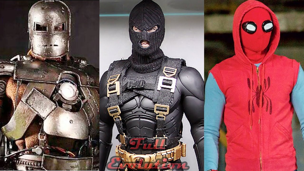 Top 10 First Superhero Suit !