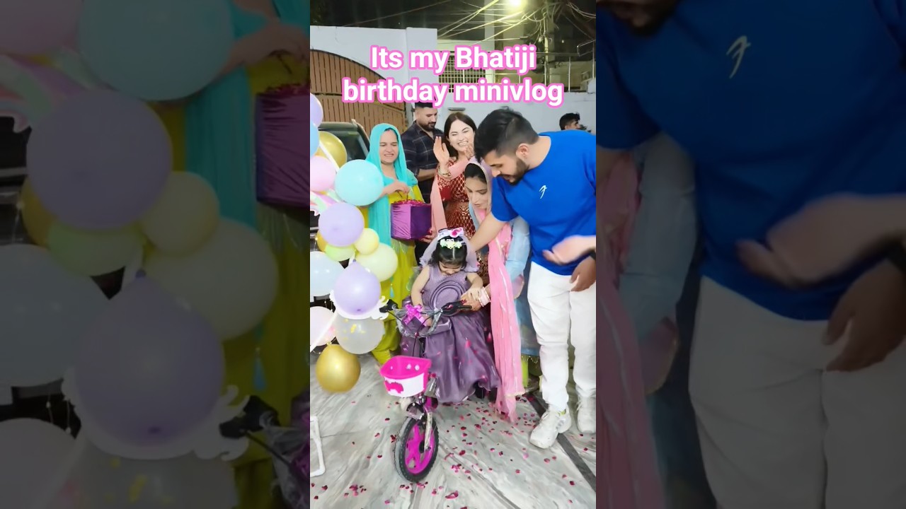 Its My Bhatiji Birthday Mini Vlog #minivlog #bhatiji #viral