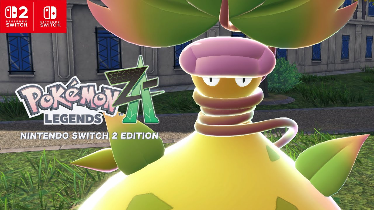 【公式】『Pokémon LEGENDS Z-A』紹介映像「メガウツボット」