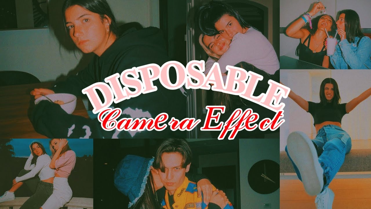 ☀️DISPOSABLE Camera Effect with Apps☀️//VSCO