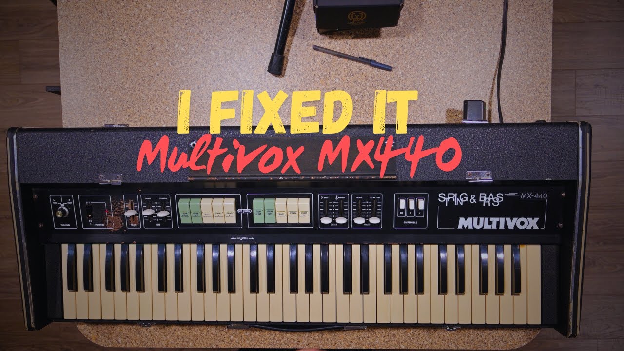 I Fixed It: The Multivox MX-440 / MX-202 | How it works and how to repair a phantom key