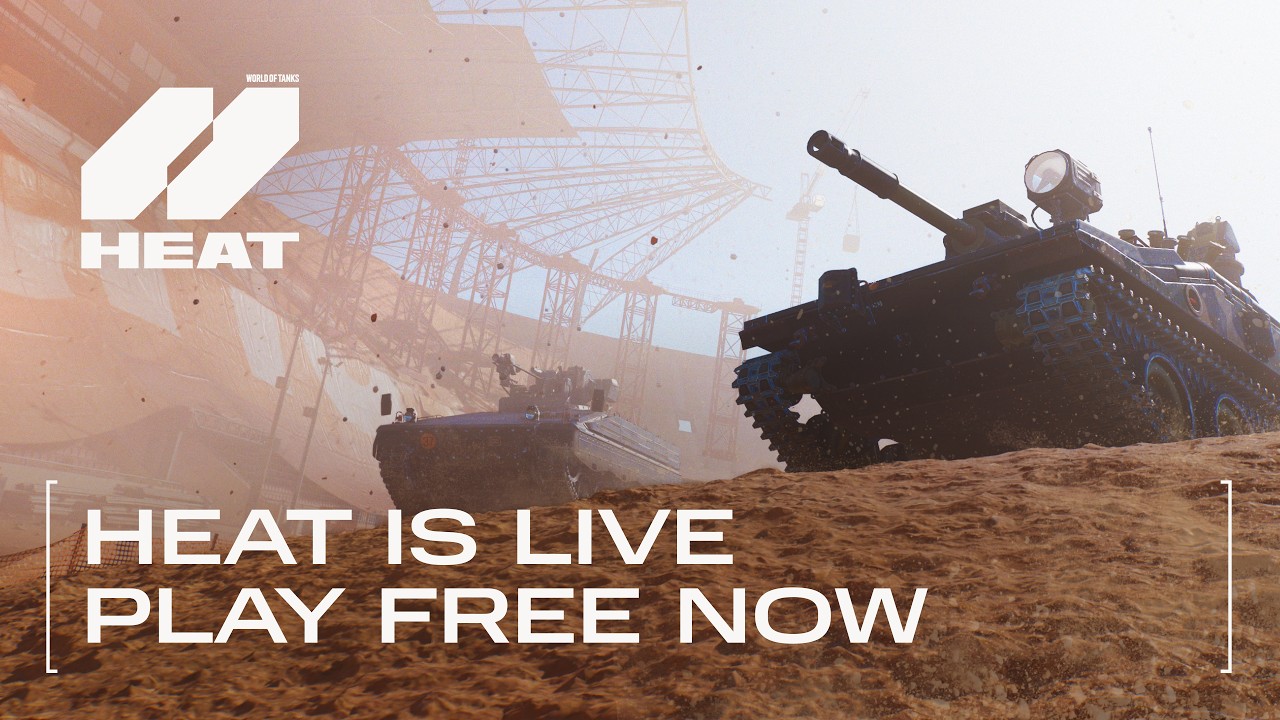 World of Tanks: HEAT | Release Gameplay Trailer