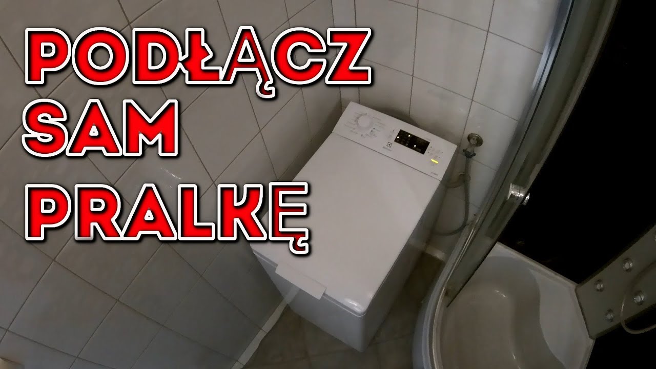 Sam podłącz pralkę. Jak podłączyć pralkę? Electrolux EWT0862IDW #Majster Amator odc.34