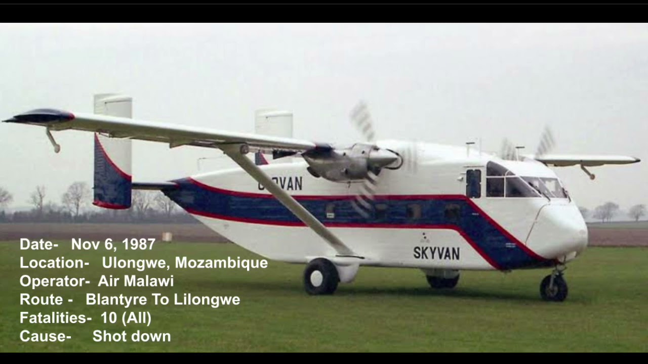 Top Ten Deadliest Crashes of The Short SC.7 Skyvan