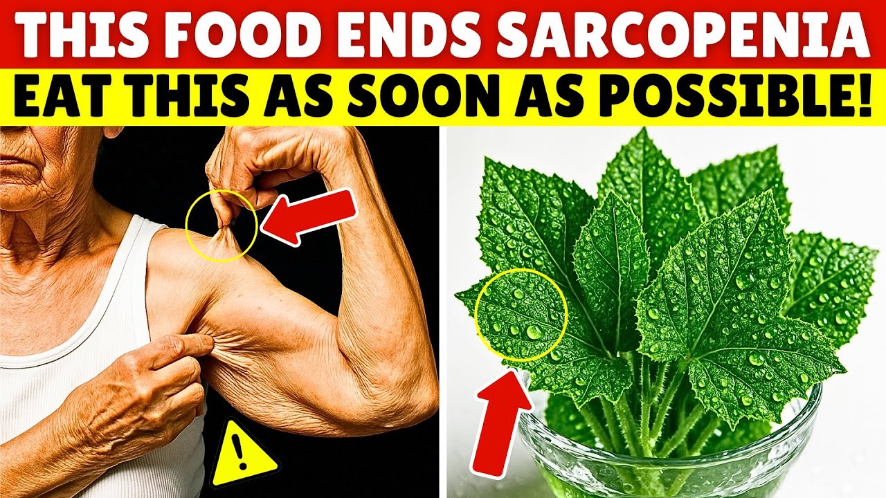 SENIORS: Regain Muscle And Defeat Sarcopenia With JUST One Nutrient Food | Senior Health Tips