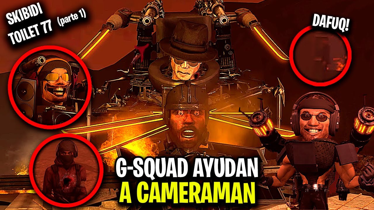 LOS CAMERAMAN y G-SQUAD se hacen AMIGOS !😱 SKIBIDI TOILET 77 PART 1 🤯 Explicaci&oacute;n y Secretos