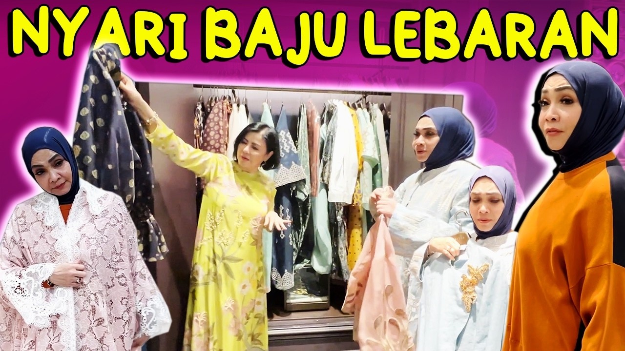 MAMA RIETA KE MALL NYARI BAJU LEBARAN DI TEMENIN MAMITIKO!!