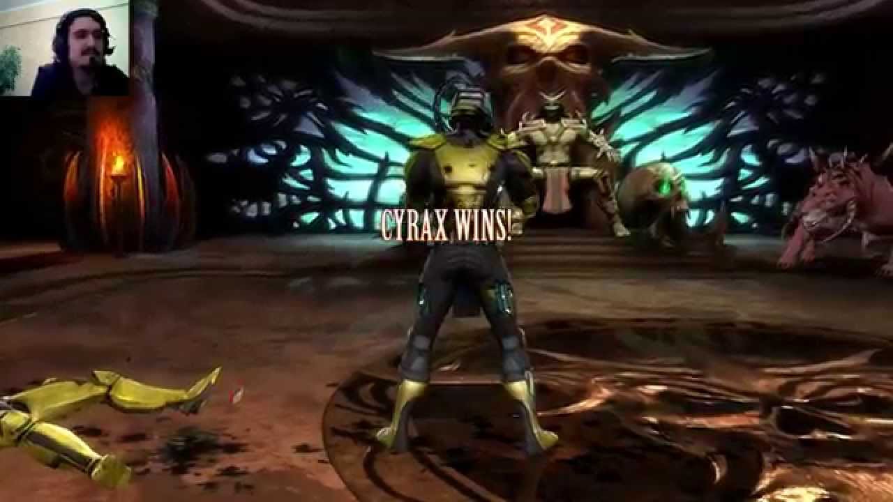MK9. Гайд по Сайраксу с показательными боями. Abuduza.