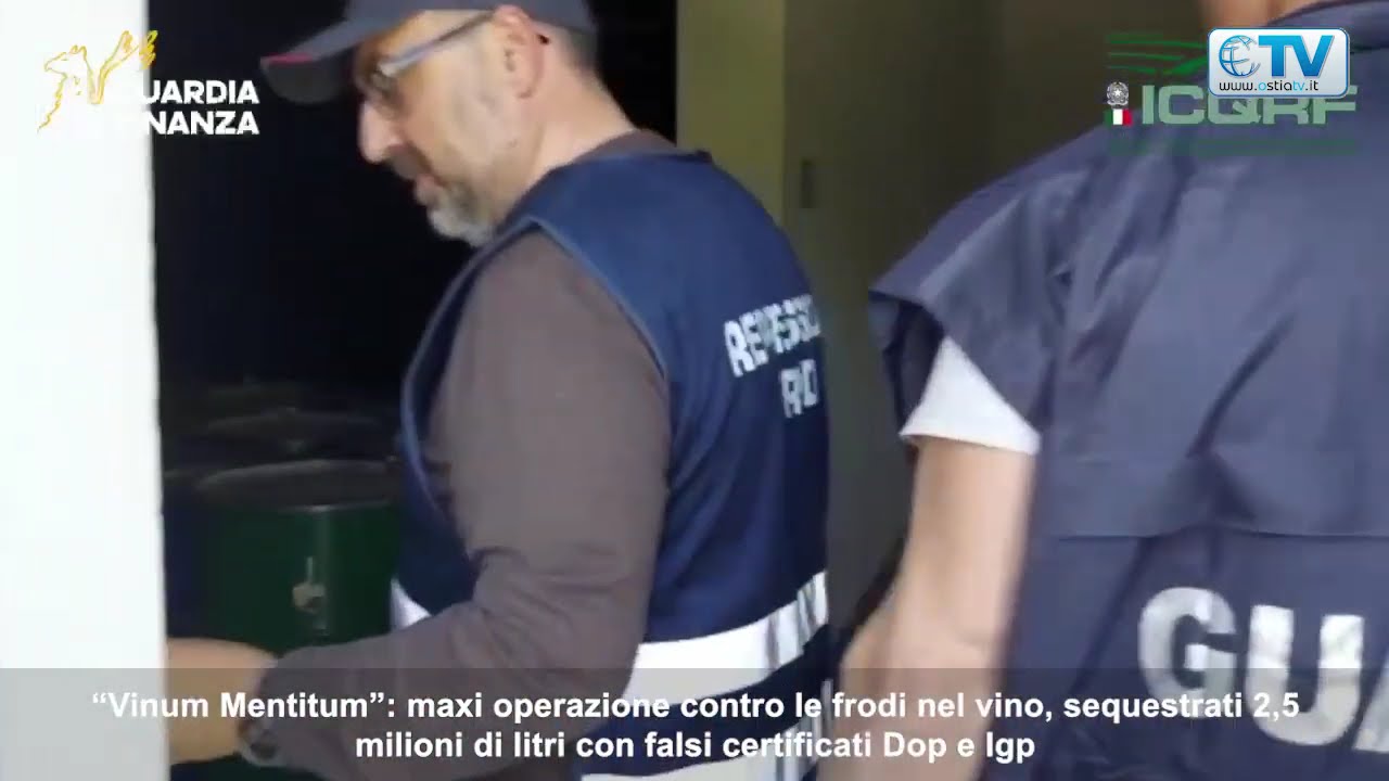 &ldquo;Vinum Mentitum&rdquo; maxi operazione contro le frodi nel vino, sequestrati 2,5 milioni di litri