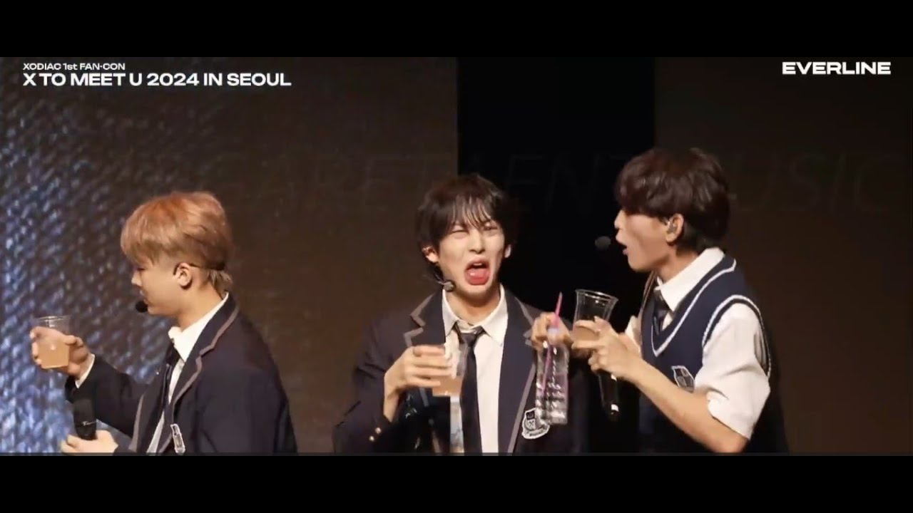 XODIAC 소디엑 FAN-CON 2024 IN SEOUL GAMES GUESS THE KPOP SONG BY SINGING THE LYRICS & THE PUNISHMENT
