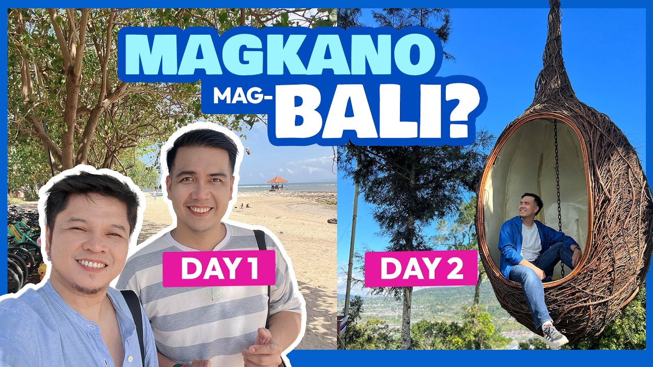 2026 BALI Itinerary for 5 Days with Prices • TRAVEL GUIDE PART 3 • The Poor Traveler Filipino