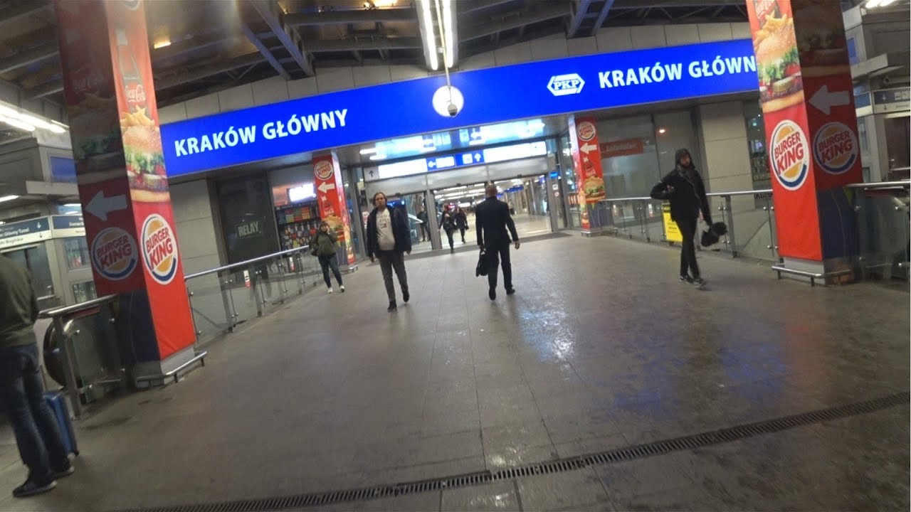 Галерея Краковская, Краков ж/д и автовокзал. Krakow Glowny, bus. Galeria Krakowska.