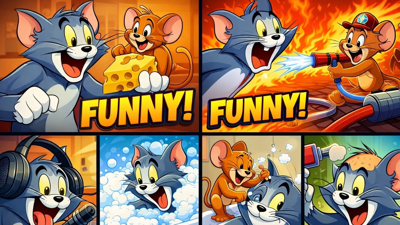 Tom and Jerry cartoon video, tom and jerry wala cartoon video,#tomandjerry #cartoon #aivideo #video 
