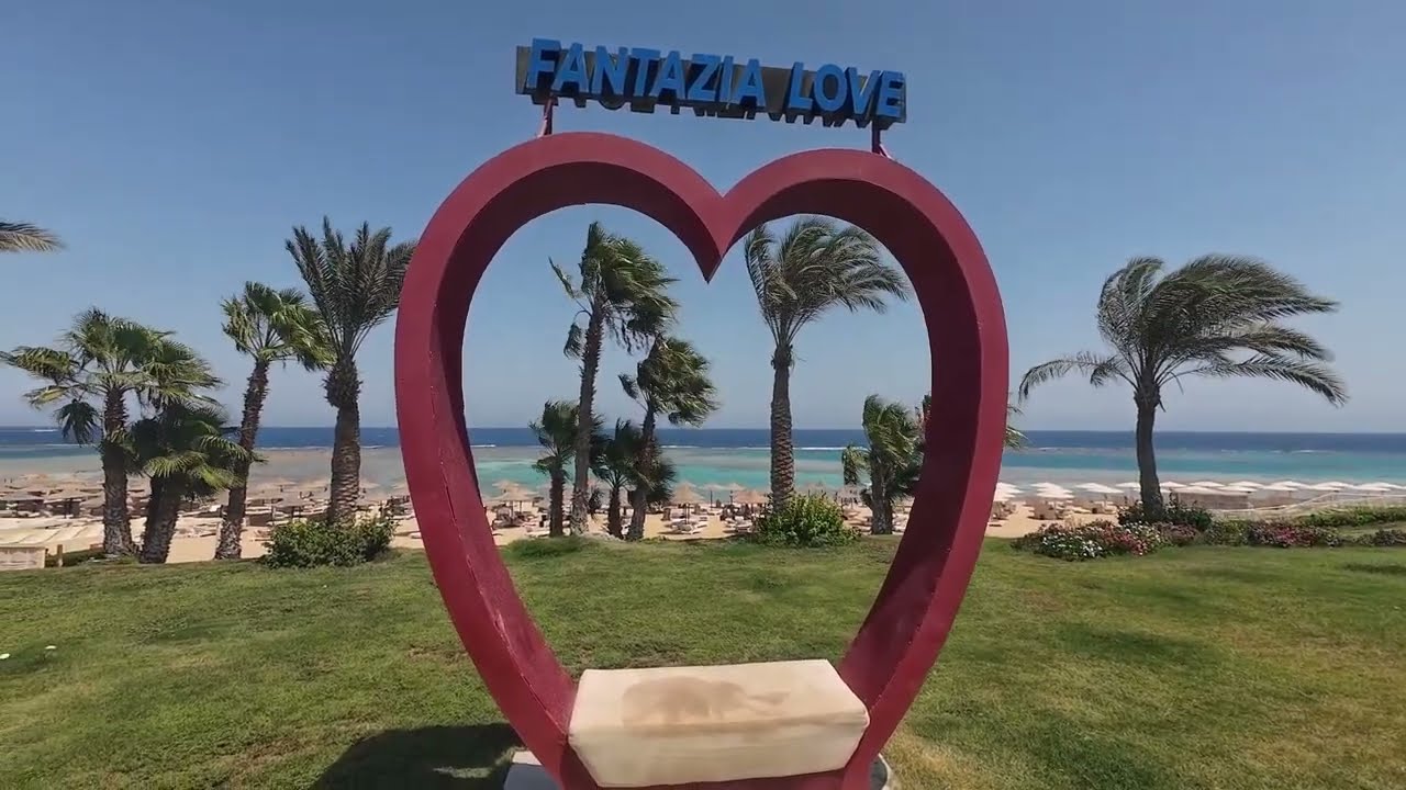 Sirena / Fantazia Beach Resort - Walking Tour AquaPark to Beach - Marsa Alam - Egypt - Sept. 2025
