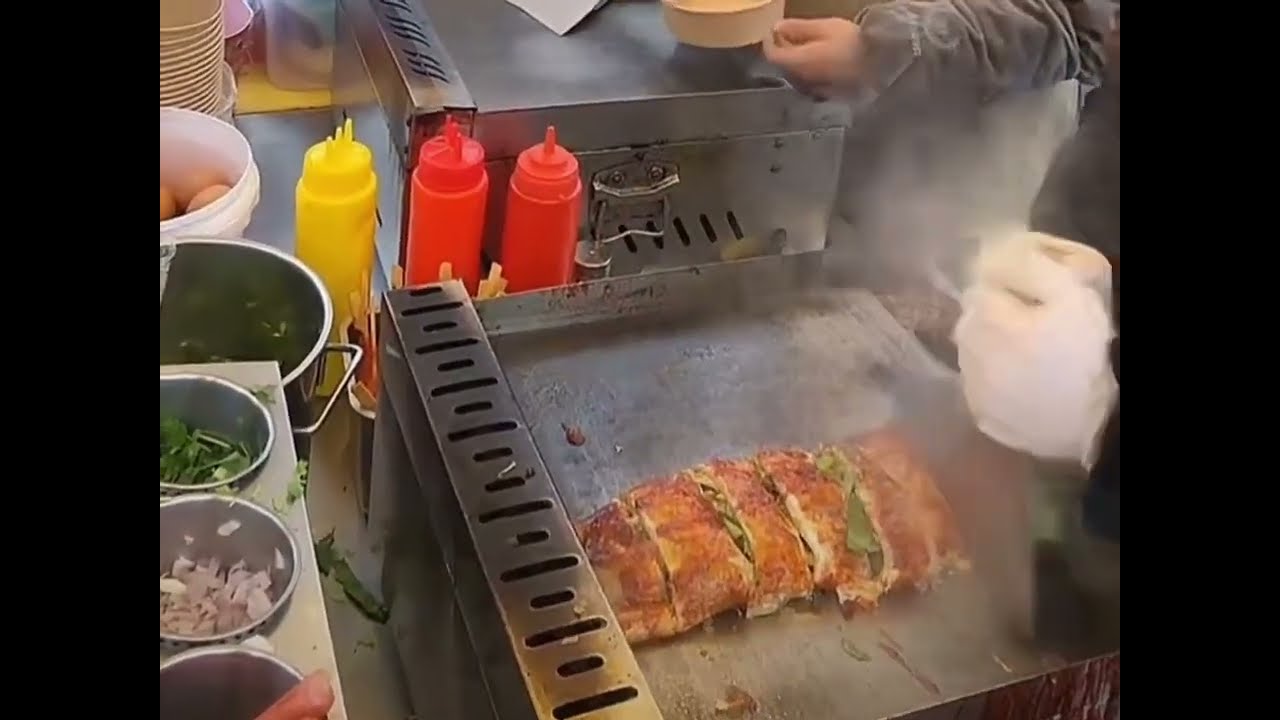 中国美食：凉皮Chinese cuisine: Liangpi#streetfood #food