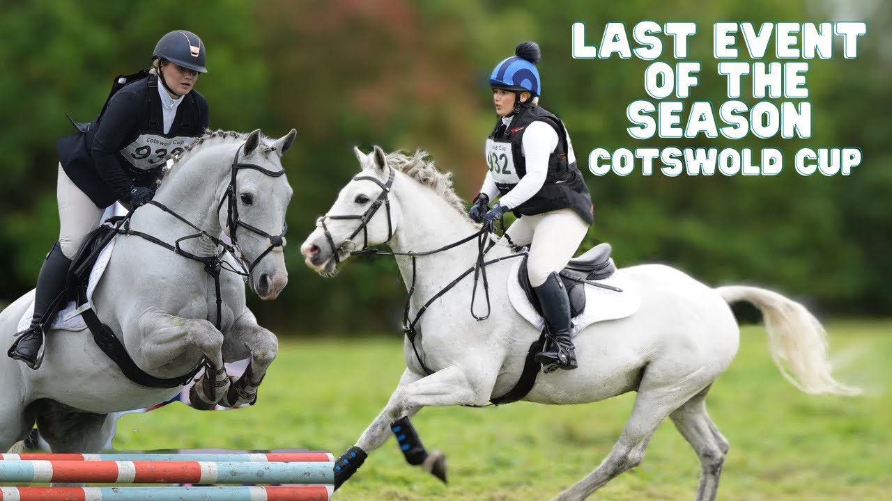 LAST EVENT OF THE SEASON! Cotswold cup champs // eventing vlog