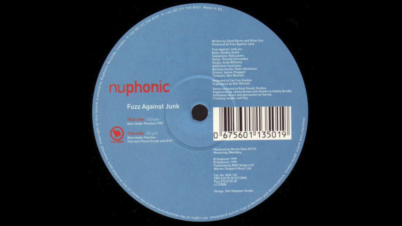 Fuzz Against Junk - Born Under Punches (Harvey's Punch Drunk Mix)