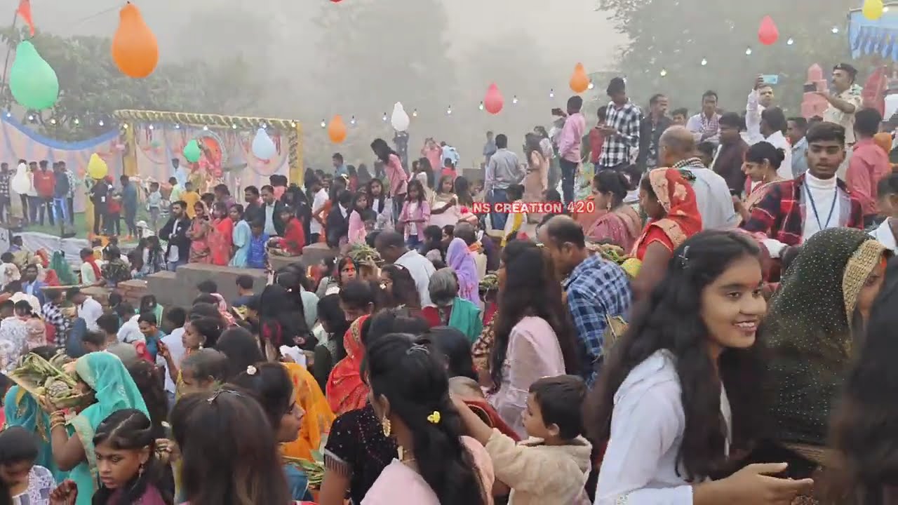 Arna Bazar Chhath ghat 2024 || chhath ghat video Bihar || Vlog #video // #jaichhathimaiya