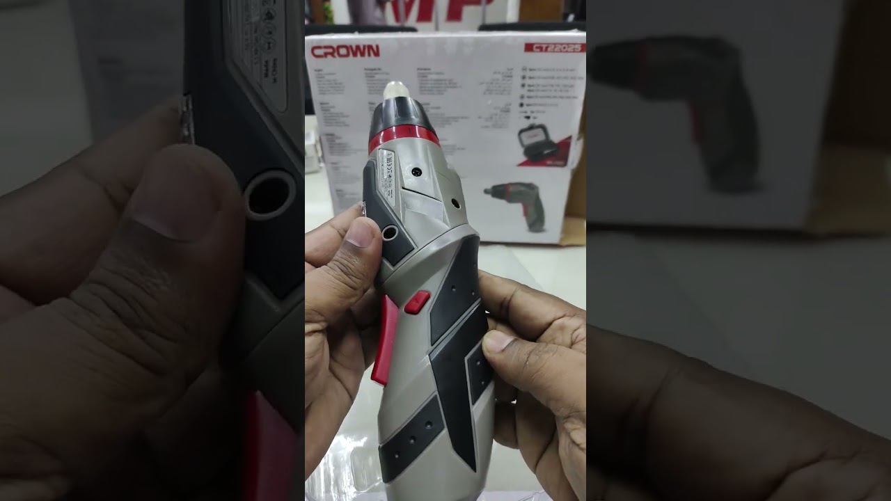 Crown Cordless Screwdriver CT22025-3.6V  01673-093282