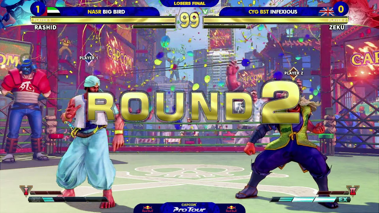 EVO2019 - NASR | Big Bird vs. CYG BST | Infexious - Street Fighter V: Arcade Edition - Losers Finals
