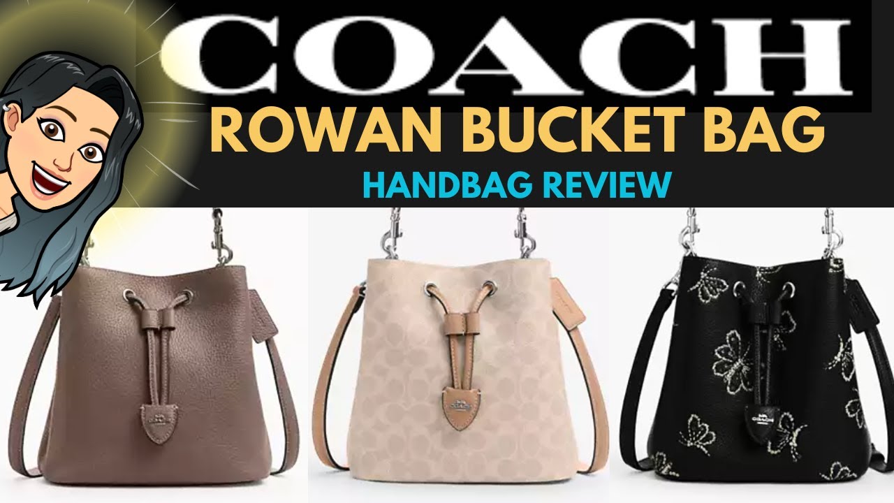 Обзор сумки-ведра Coach Rowan 👜 | Лучшая ли это находка Coach Outlet в 2025 году? 💖 #CoachOutlet