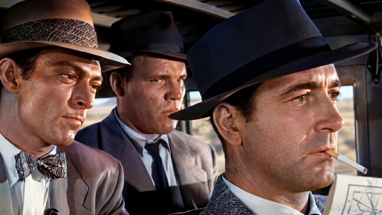 John Payne | A classic lineup of ruthless criminals,  that inspired Reservoir Dogs | crime film 4K