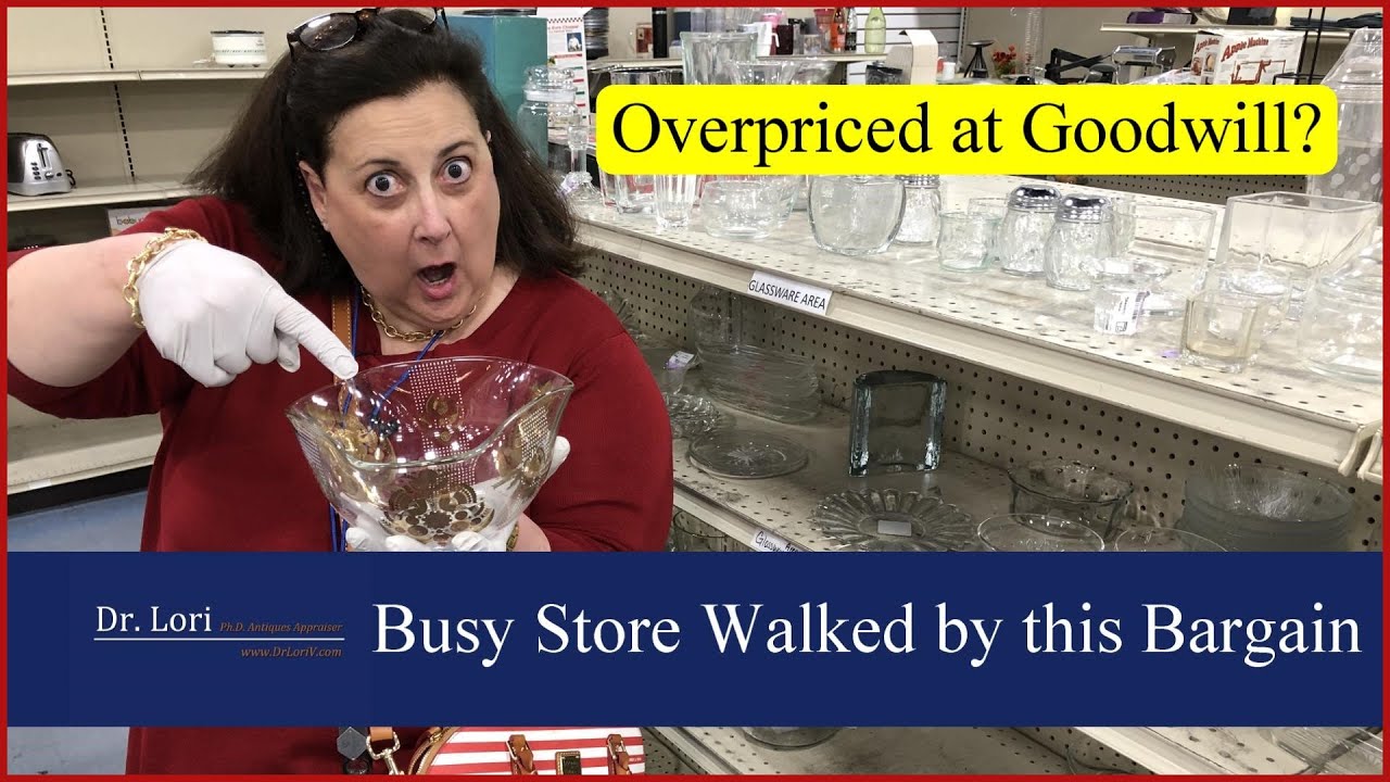 Overpriced at Goodwill? See Treasure I Found Glass, Purses, Movie Collectible - Thrift with Dr. Lori