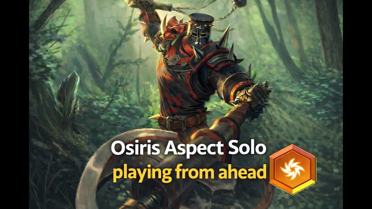 Osiris Aspect Solo playing from ahead. Smite 2!