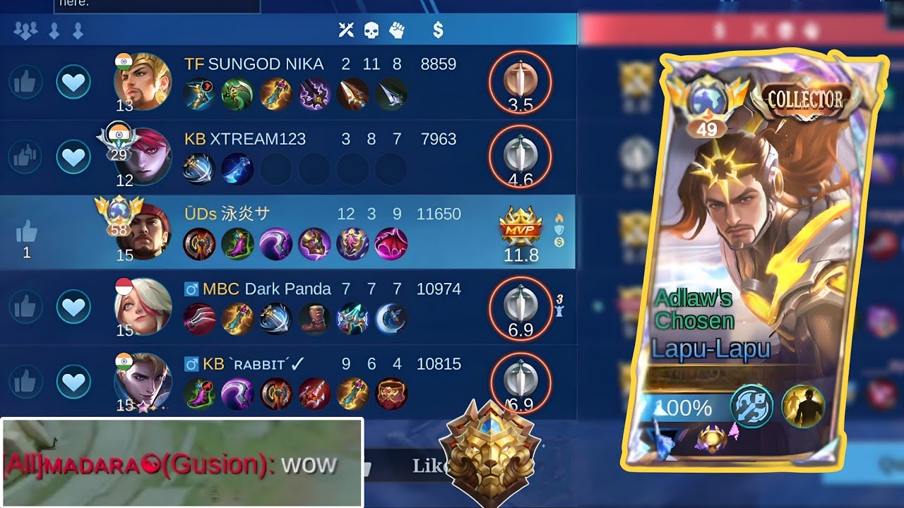 WHEN TOP GLOBAL LAPU IS BACK TO LEGEND 🔥 - SOLO QUEUE HARD CARRY - MrLapu