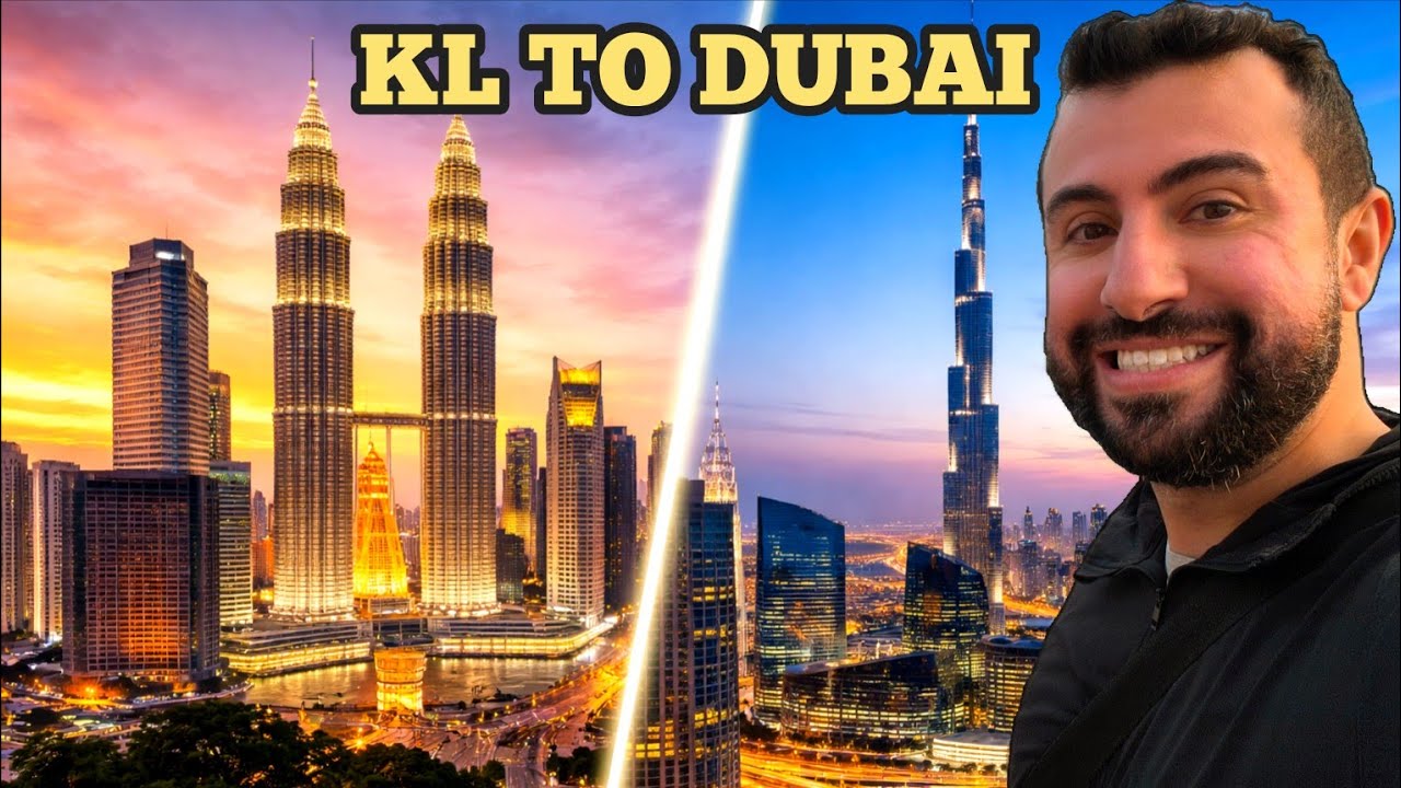 Из Куала-Лумпура в Дубай… Какое путешествие! 🇲🇾✈️🇦🇪