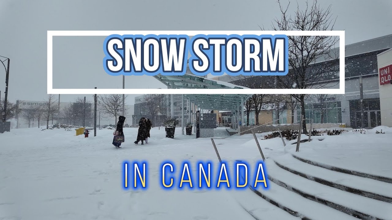 SNOW STORM HIT GREATER TORONTO AGAIN JANUARY 25, 2026