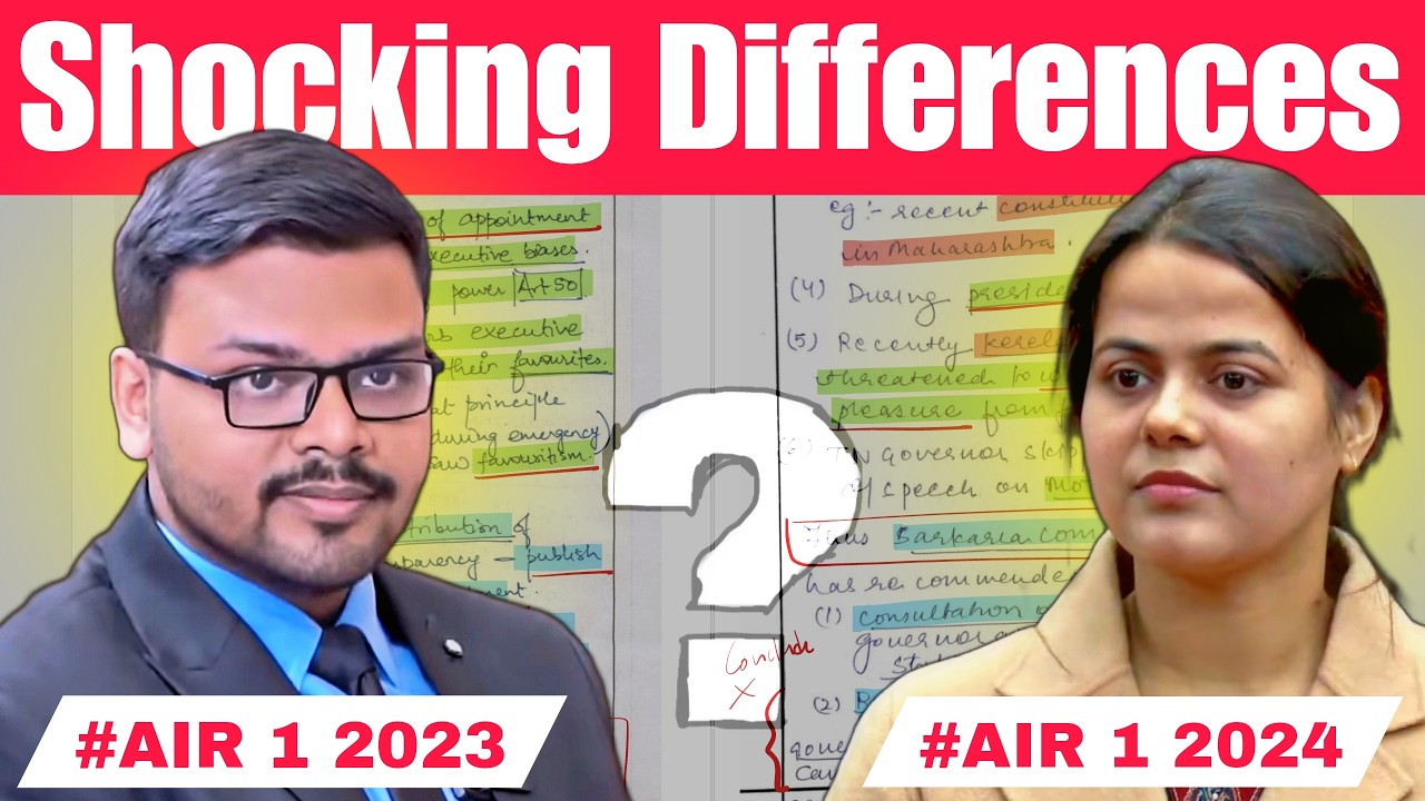 What I LEARNED from COMPARING Aditya Srivastava and Shakti Dubey