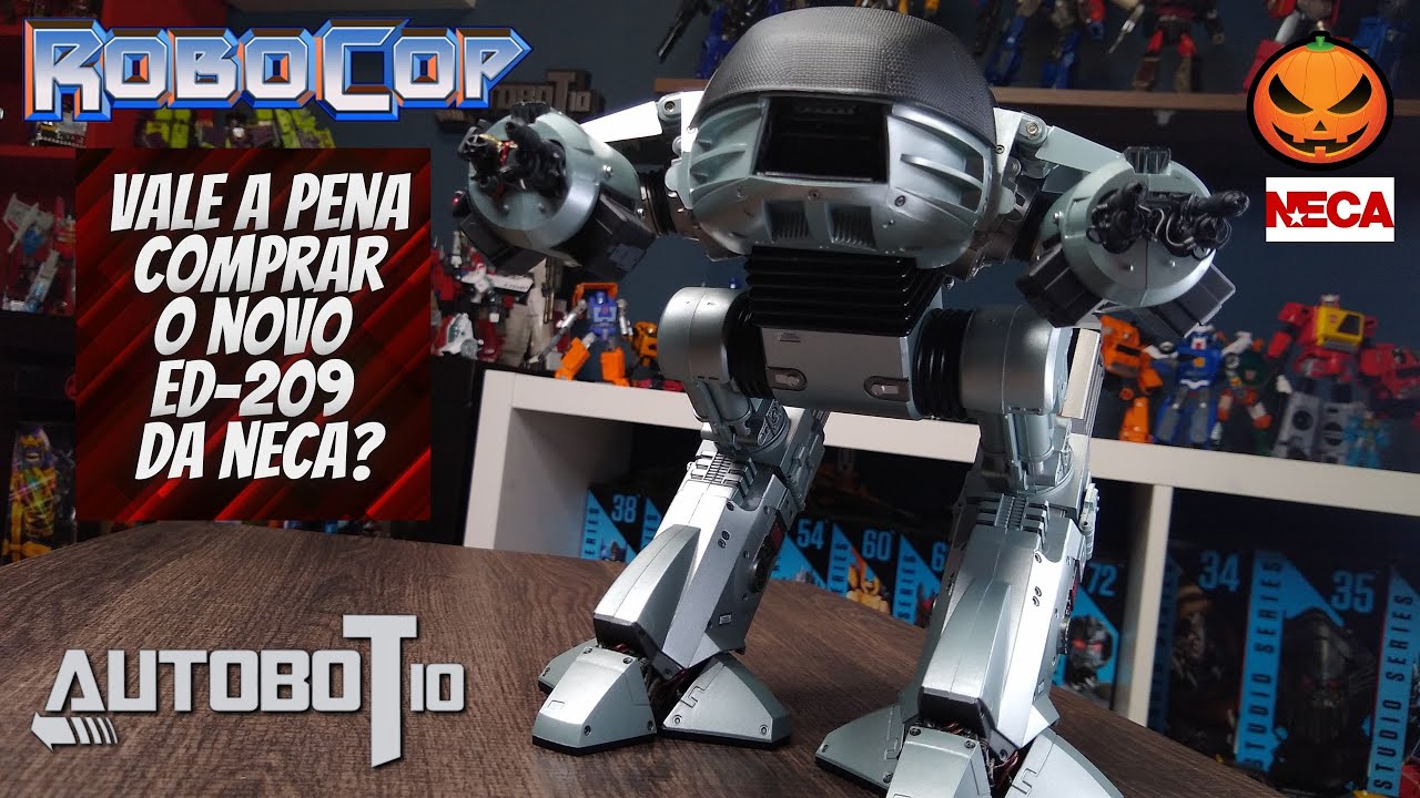 NECA ED-209 Robocop 35 anos | Review em Portugues BR