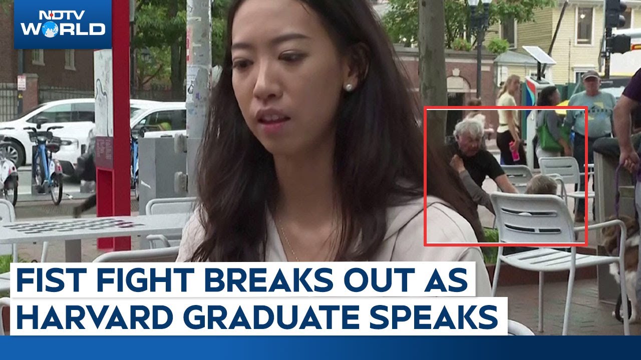 On Camera: Two Men Throw Hands As Harvard Graduation Speaker Discusses Divisions