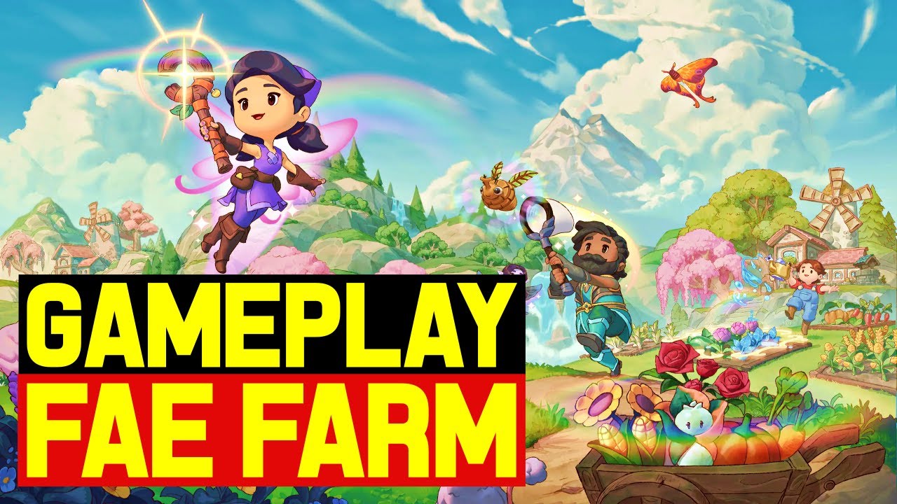 FAE FARM - A PRIMEIRA MEIA HORA DE GAMEPLAY EM PT-BR! JOGO DE FAZENDINHA PARA PC NA STEAM