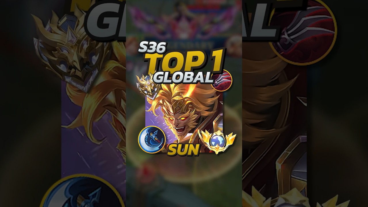 Sun 66% Winrate S36 Build! Mobile Legends #mobilelegends #mlbb #gaming #mlbbgoldenmonth