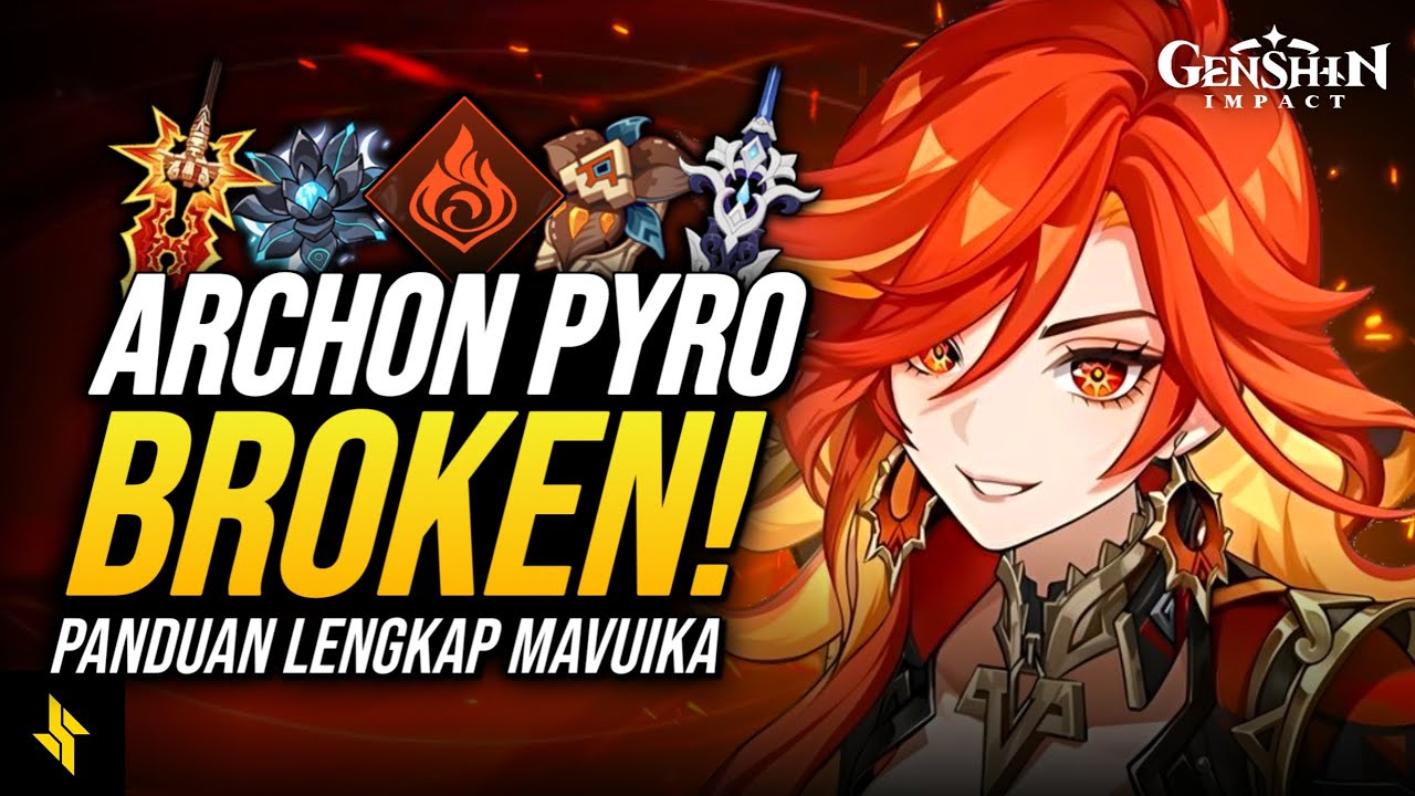 [5.3] Build & Panduan LENGKAP Mavuika | Combo, Citlali vs R1 vs C1 | Genshin Impact Indonesia