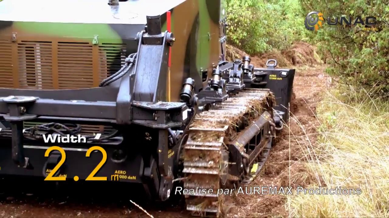 UNAC: Parachutage d'un bulldozer par l'armée