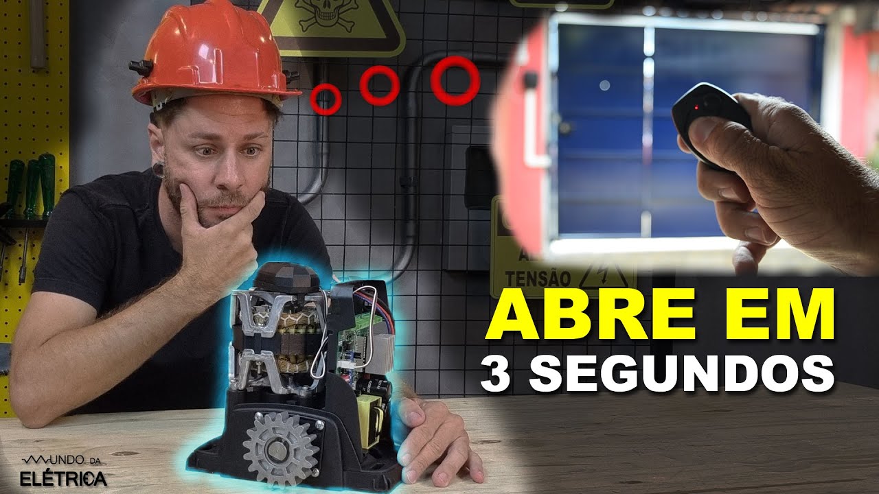 Port&atilde;o AUTOM&Aacute;TICO que abre em 3 Segundos! 3 DICAS pra escolher o automatizador correto!