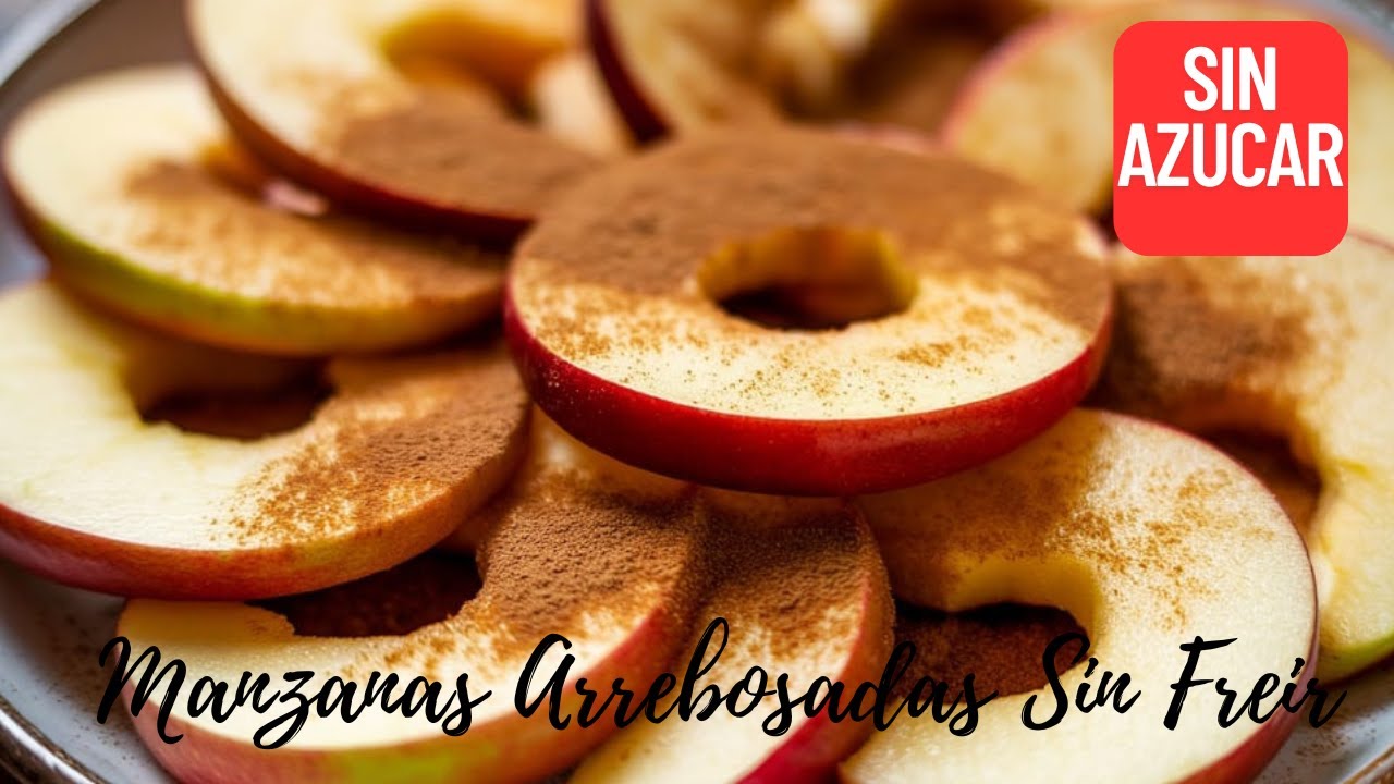 Una Manzana y tendrás este Delicioso Desayuno en MINUTOS/Sin Freír/Sin Azúcar /Empieza tu día Feliz👌